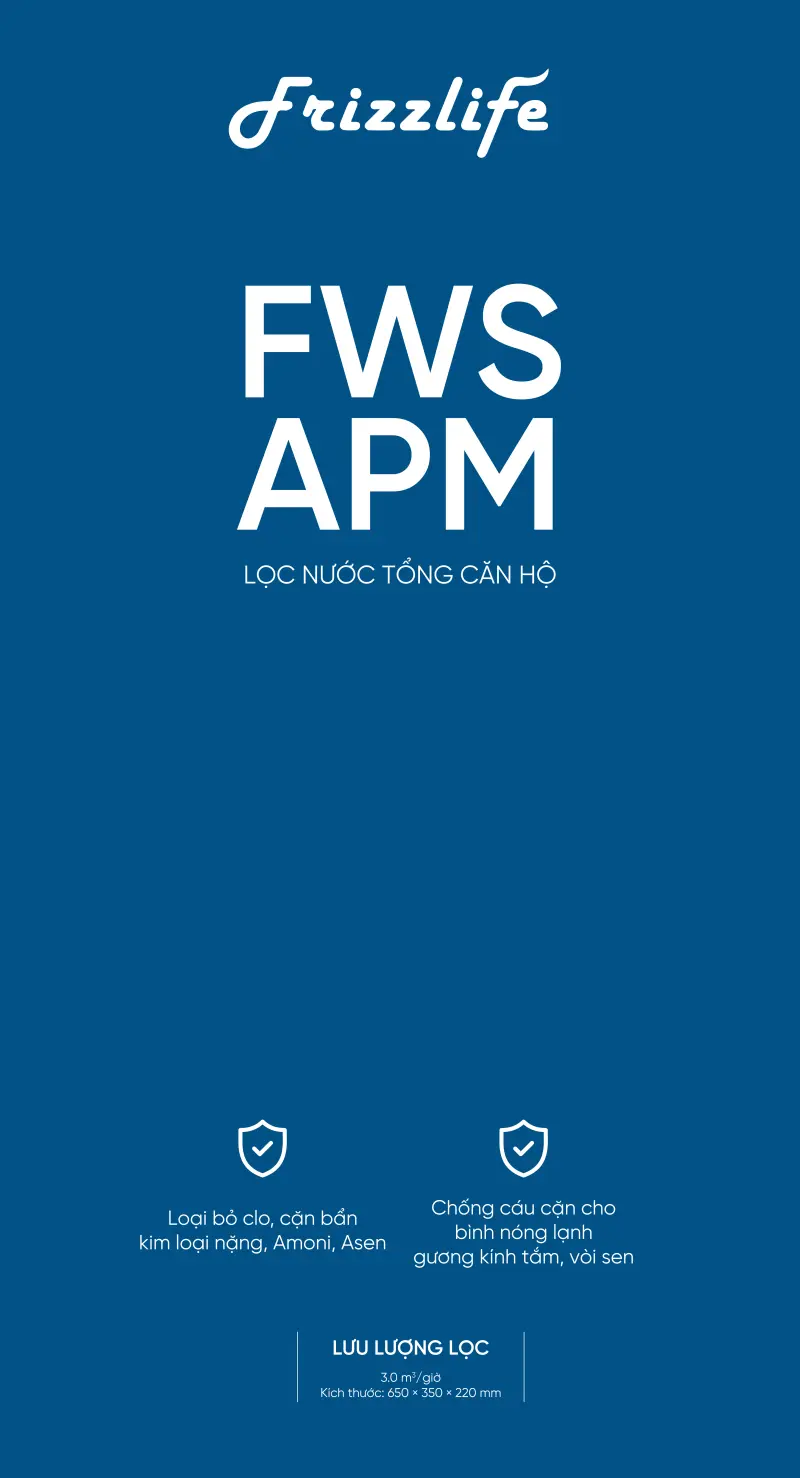 Lọc nước chung cư Frizzlife