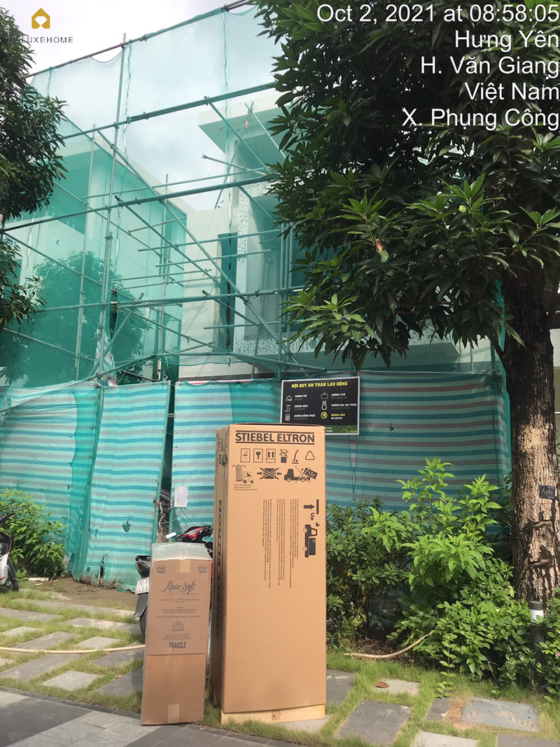 lọc tổng, hệ thống lọc tổng, lọc tổng trung tâm, biệt thự anh Thành