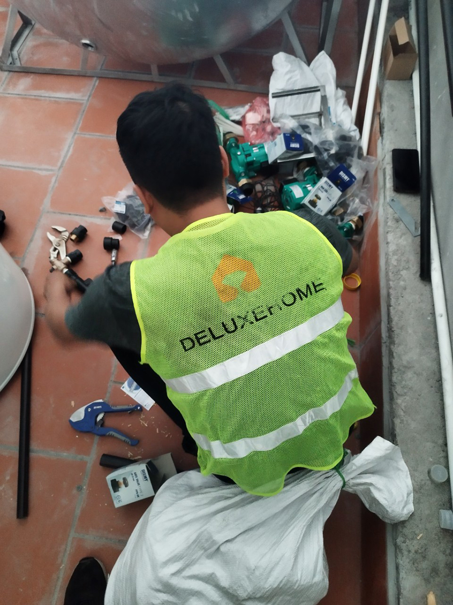 lọc tổng, hệ thống lọc tổng, lọc tổng trung tâm, biệt thự bác Bình