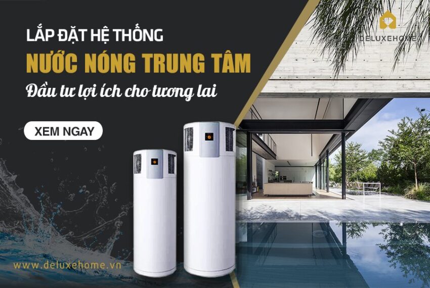 Hệ thống máy nước nóng trung tâm Heatpump Reclaim - Thương hiệu đẳng cấp tới từ Nhật Bản 