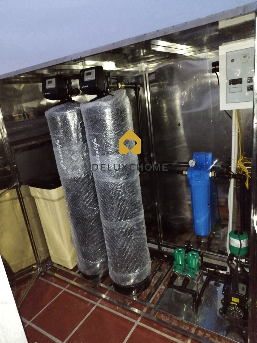 lọc tổng, hệ thống lọc tổng, lọc tổng trung tâm, Biệt thự anh Chiến