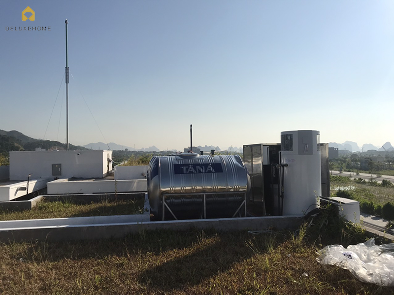 lọc tổng, hệ thống lọc tổng, lọc tổng trung tâm, biệt thự anh Nghĩa