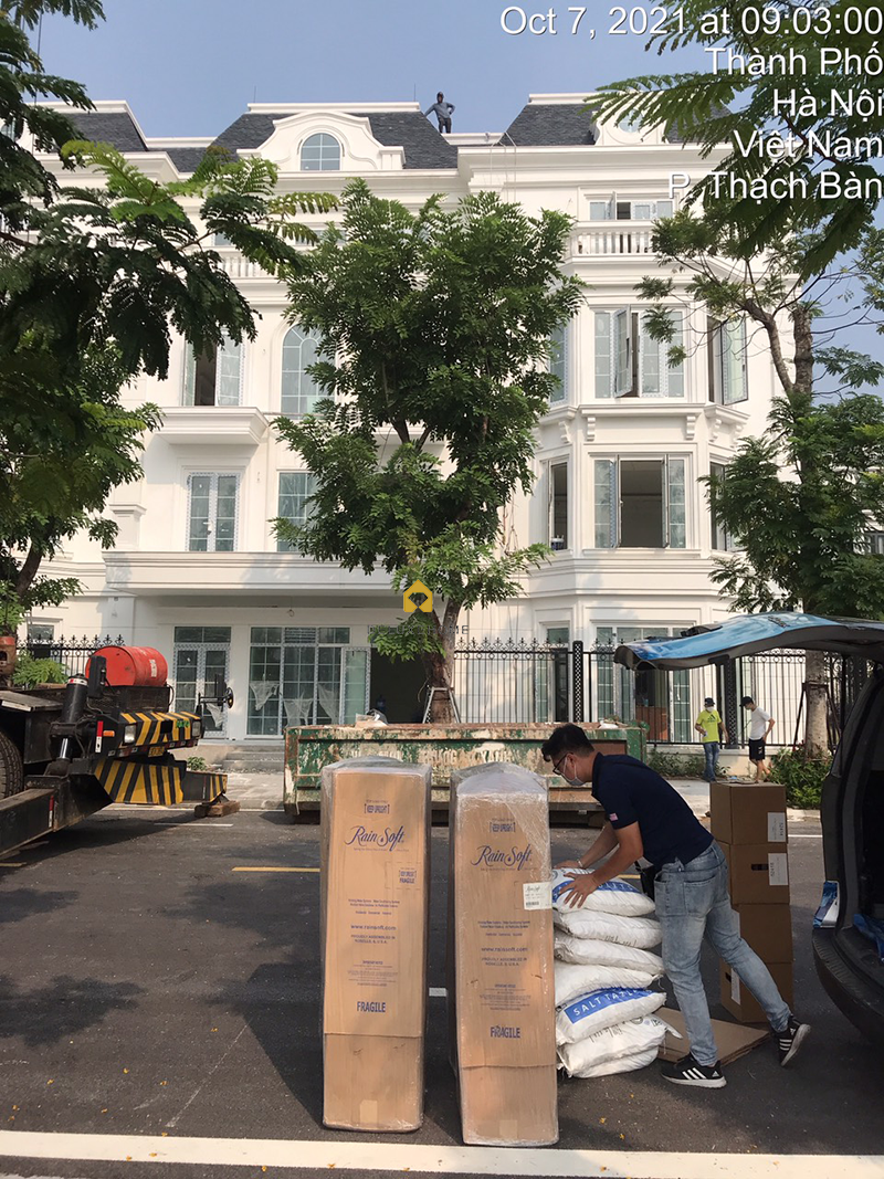 lọc tổng, hệ thống lọc tổng, lọc tổng trung tâm, Biệt thự anh Vinh