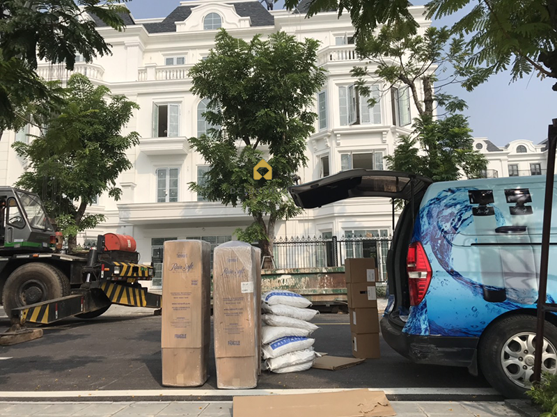 lọc tổng, hệ thống lọc tổng, lọc tổng trung tâm, Biệt thự anh Vinh