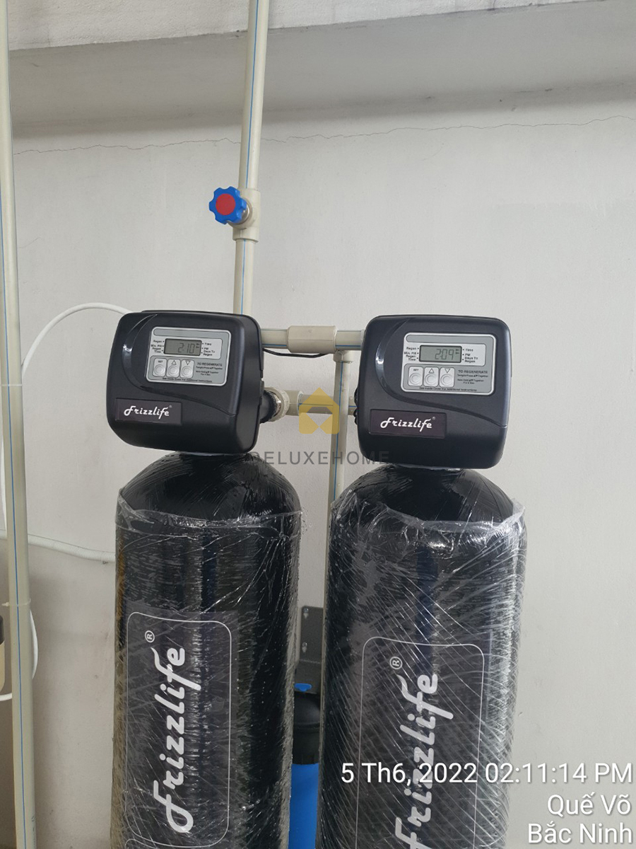 lọc tổng, hệ thống lọc tổng, lọc tổng trung tâm, nhà 03 tầng chị Liên