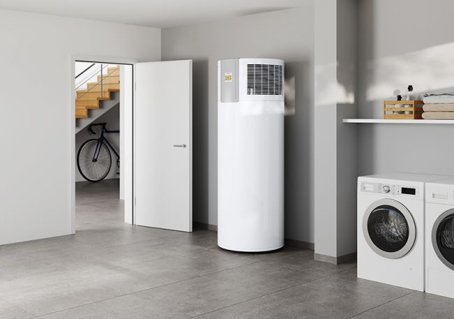 máy nước nóng trung tâm heatpump hiện đại, heatpump đức, heatpump nhật