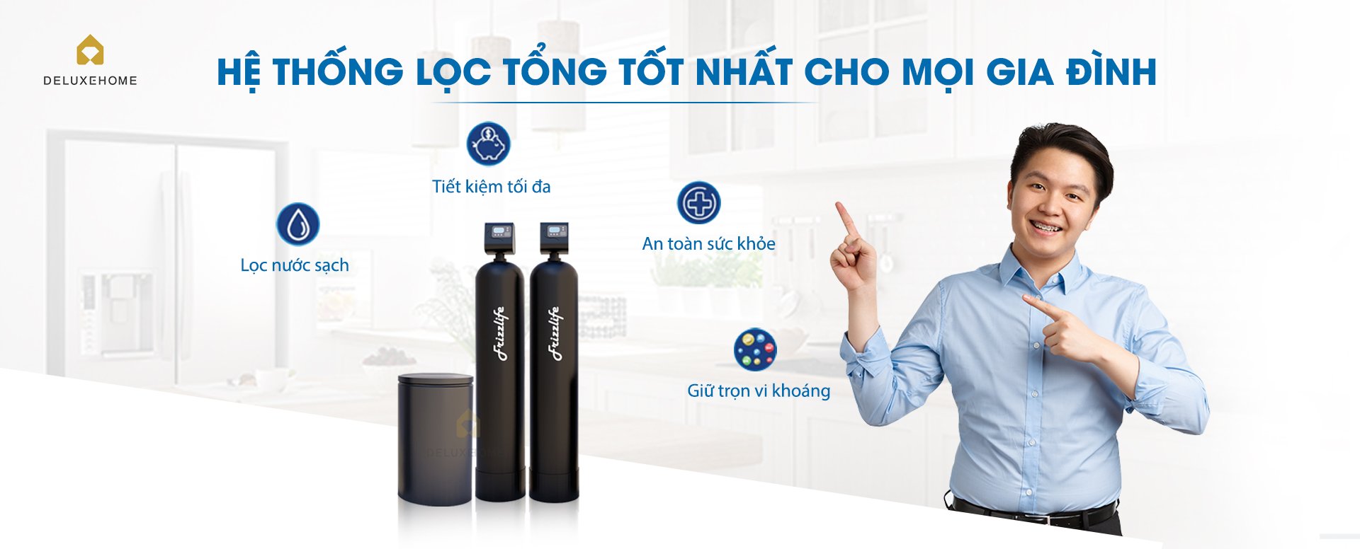 Hệ thống lọc nước từ đầu nguồn nước sẽ giải quyết vấn đề gì cho gia đình bạn?