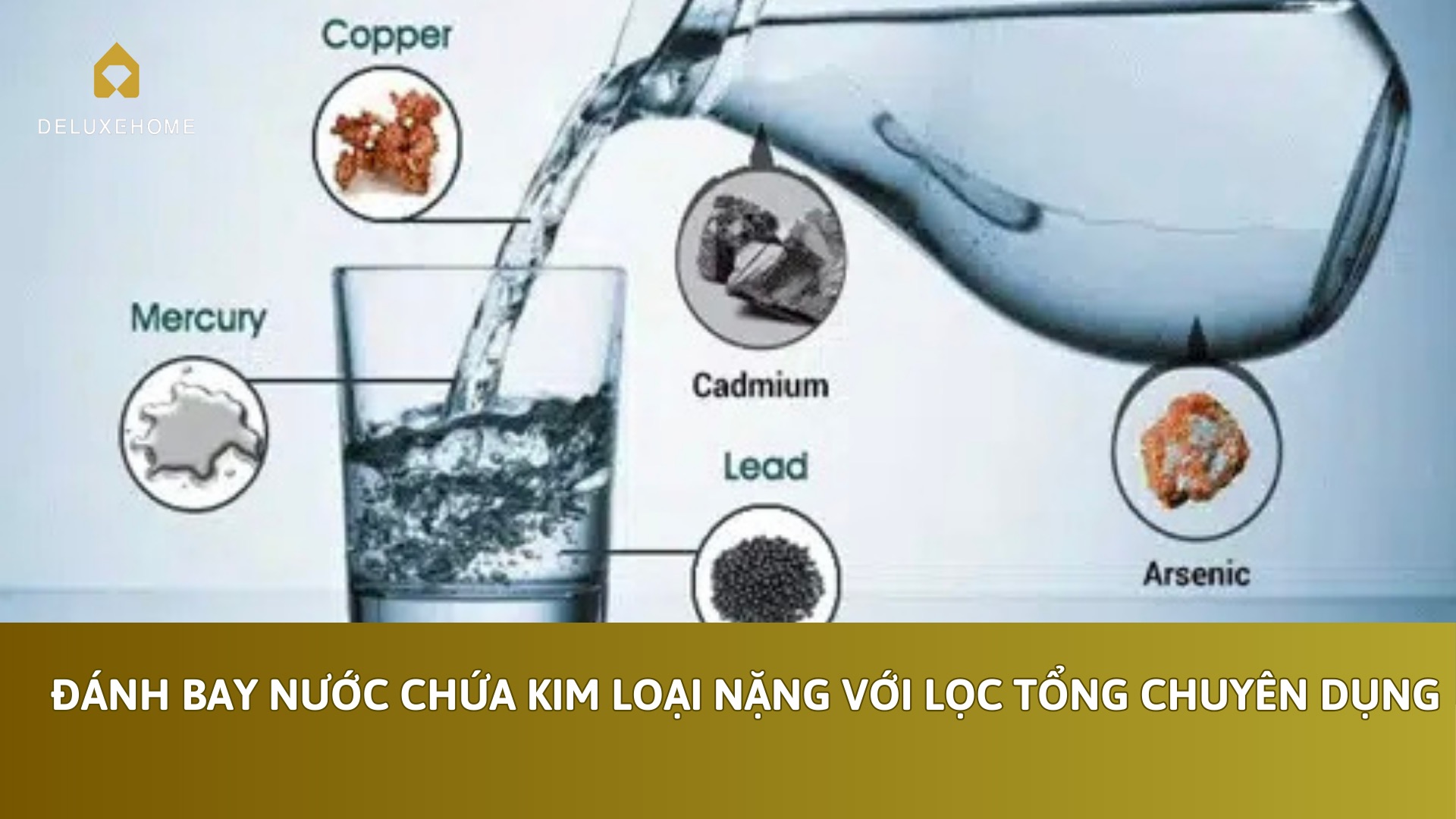 Đánh bay nước chứa kim loại nặng với lọc tổng chuyên dụng