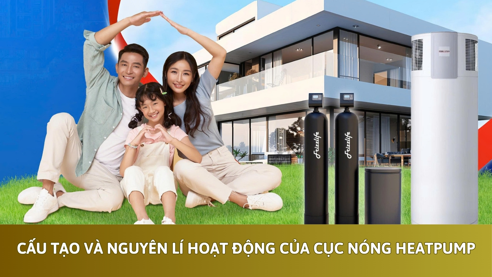 Cấu tạo và nguyên lí hoạt động của cục nóng Heatpump