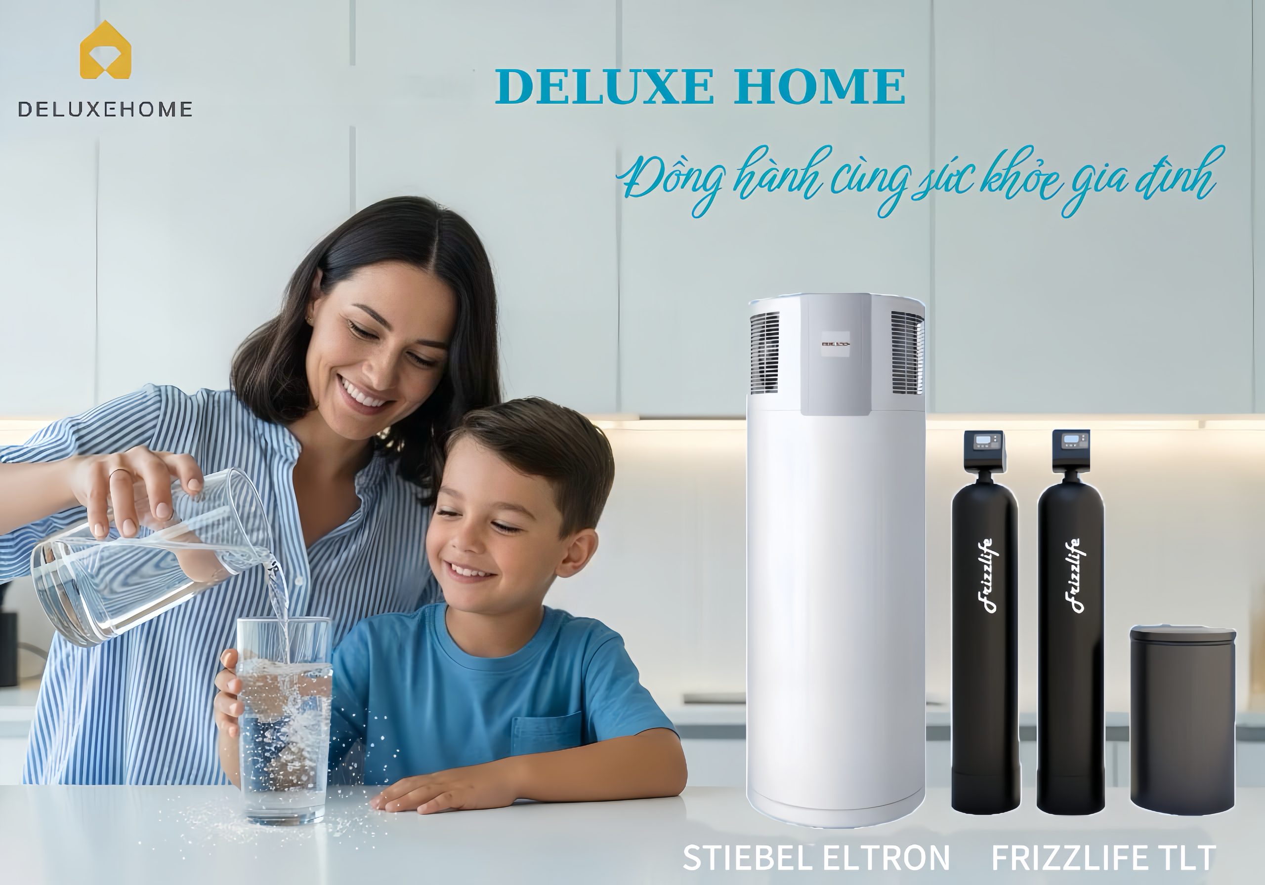 Lọc nước toàn diện- đầu tư 1 lần tiện nghi lâu dài