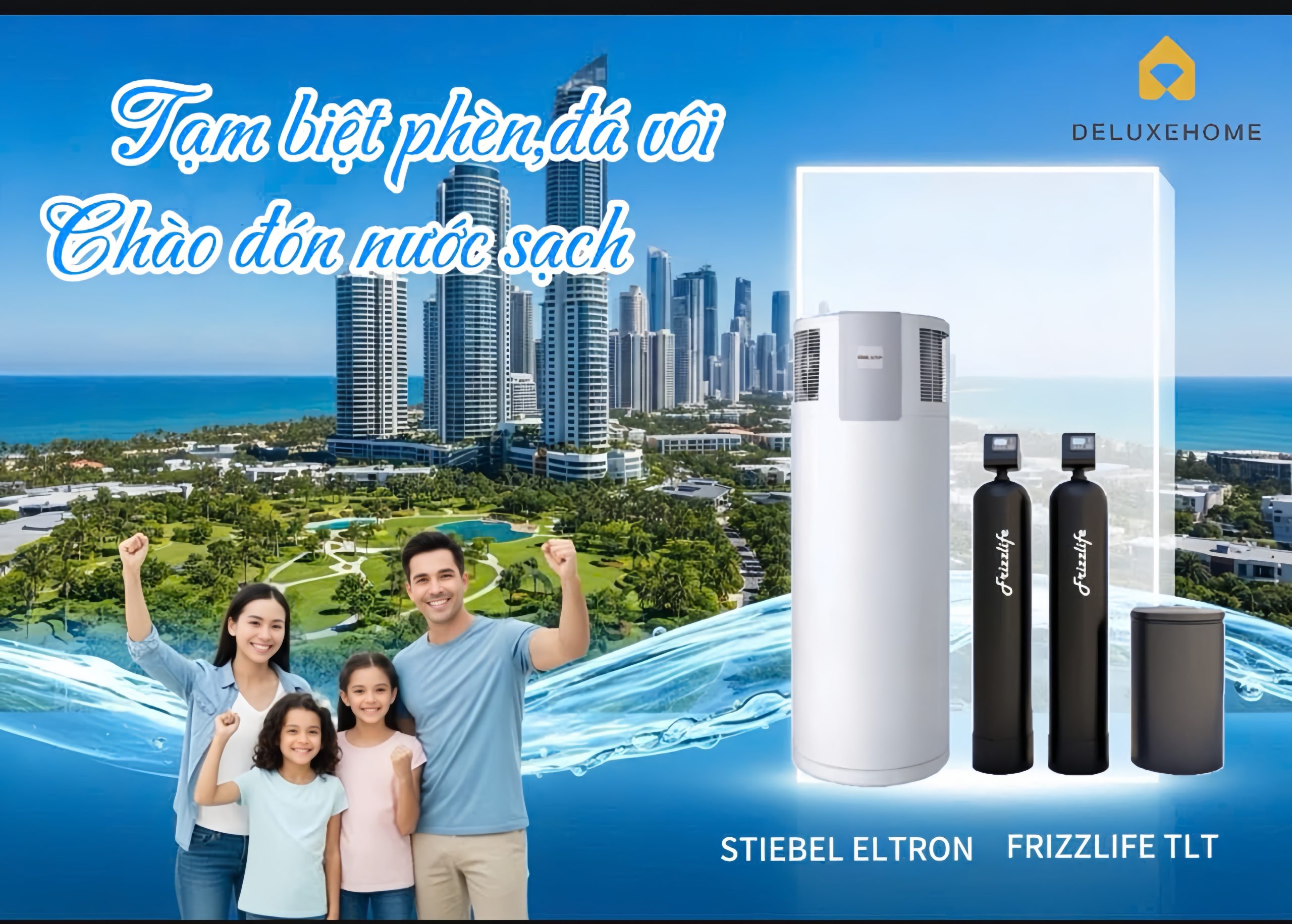 Nước nhiễm phèn, đá vôi và cách xử lý phù hợp cho khu vực ngoại thành