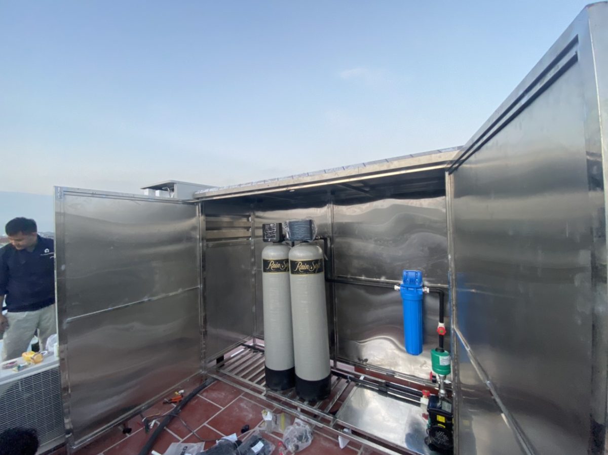 giải pháp nước trung tâm, công trình anh Nam - Hà Nội