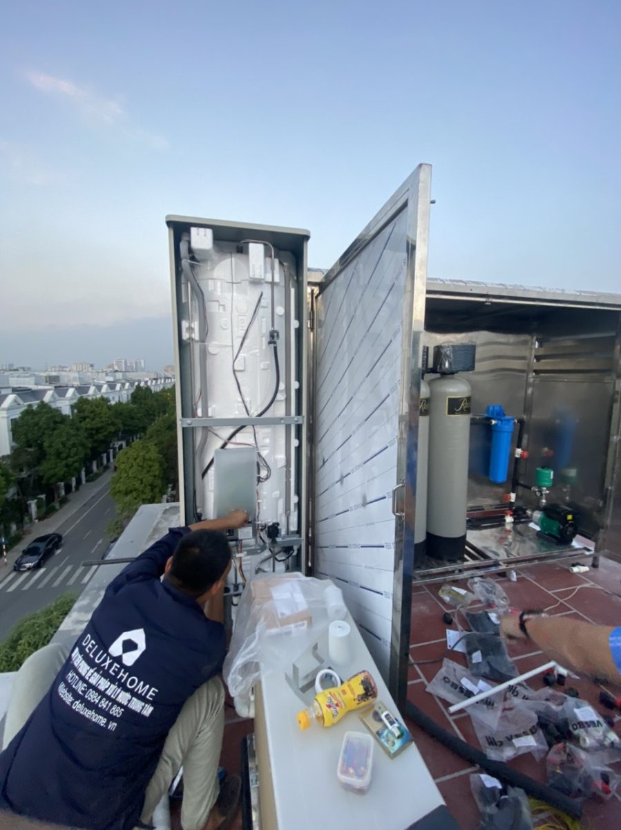 giải pháp nước trung tâm, công trình anh Nam - Hà Nội